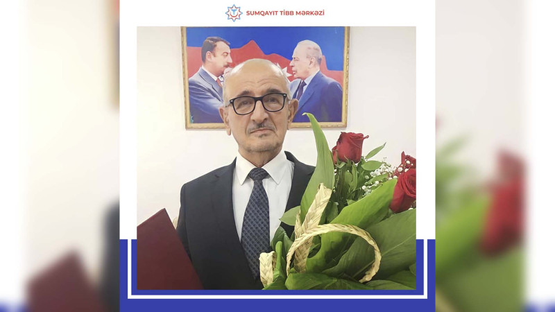 Sumqayıtın tanınmış cərrahı kollektivlə vidalaşdı