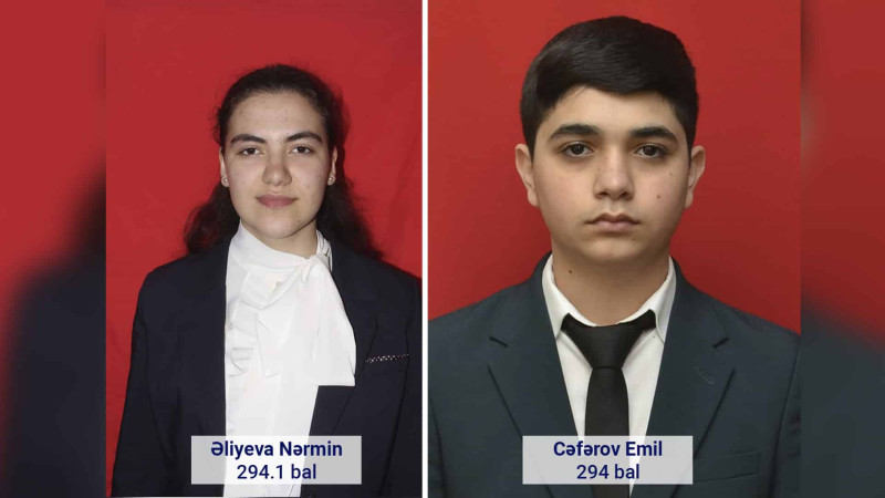 İmtahanda Sumqayıtın adını ucaldan şagirdlər