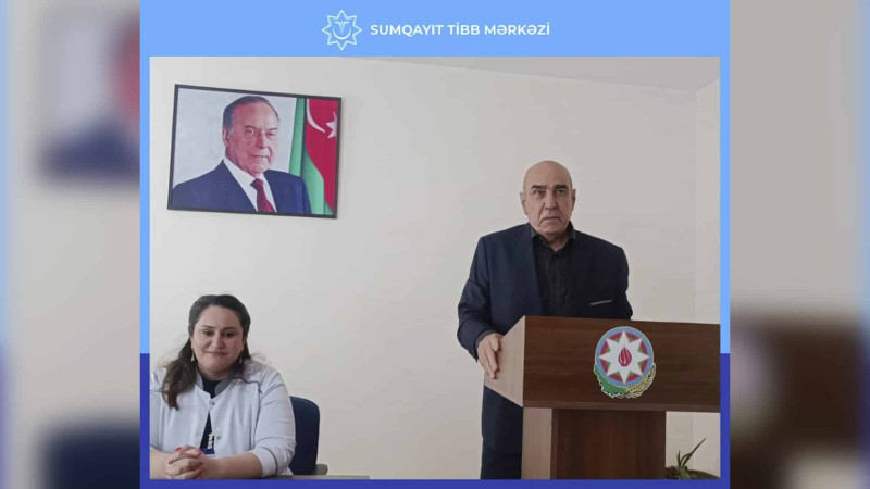 Tibb ocağında Heydər Əliyevə həsr olunmuş tədbir keçirilib