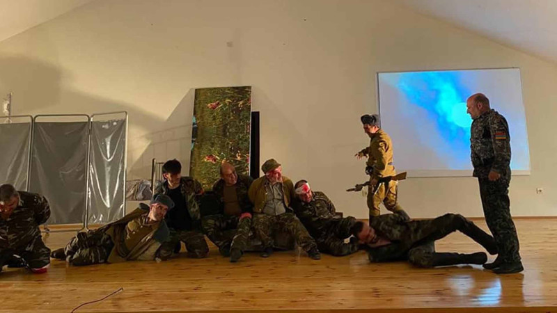 Sumqayıt teatrının tamaşı DSX-nin akademiyasında nümayiş etdirilib