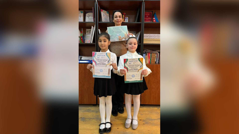 Balaca rəqqasələr Laureat seçildilər