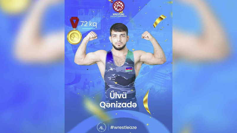Sumqayıtlı güləşçi Avropa Çempionatının qalibi olub