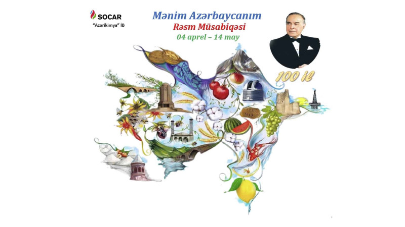 Məktəblilər arasında “Mənim Azərbaycanım” adlı rəsm müsabiqəsi başladı