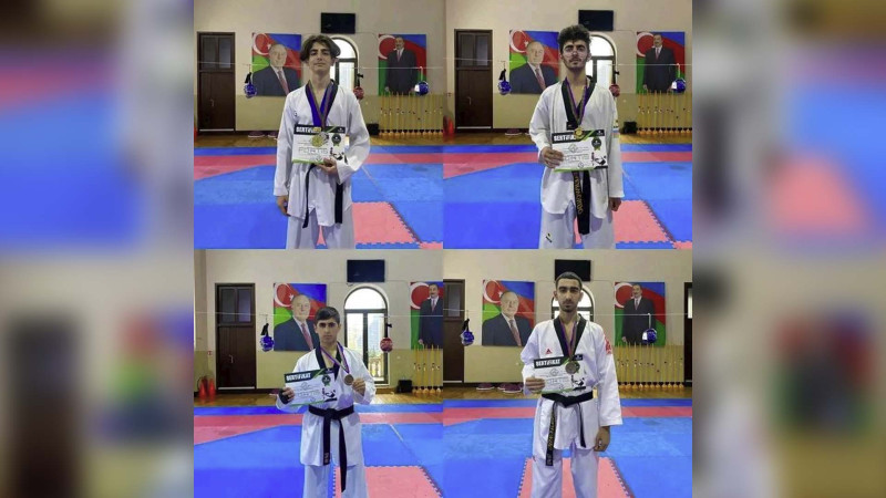 Taekwondoçularımız liqa döyüşlərində uğur qazanıblar