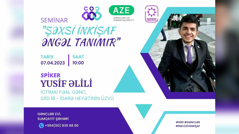 Gənclər evində seminar olacaq