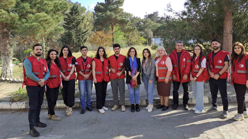 Qızıl Xaç və Qızıl Ayparanın nümayəndələri Sumqayıta gəliblər