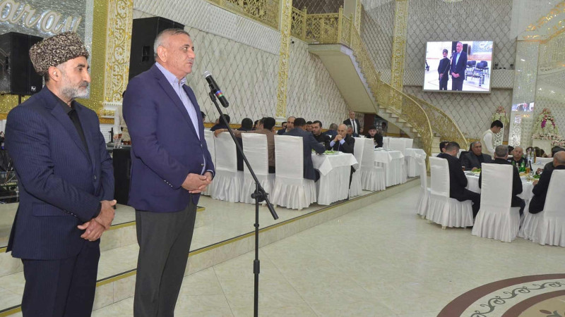Qubadlı RİH şəhərimizdə iftar süfrəsi təşkil edib