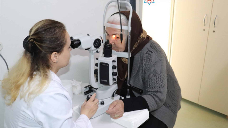 Sumqayıtda oftalmoloji müayinə aksiyası keçirilib