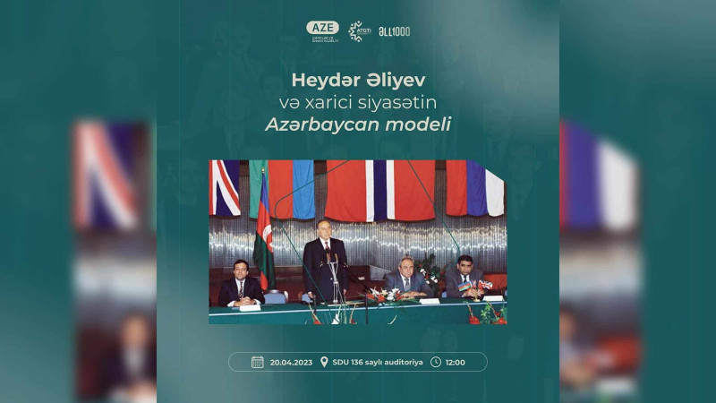 SDU-da Heydər Əliyevin 100 illiyi münasibətilə dəyirmi masa keçiriləcək