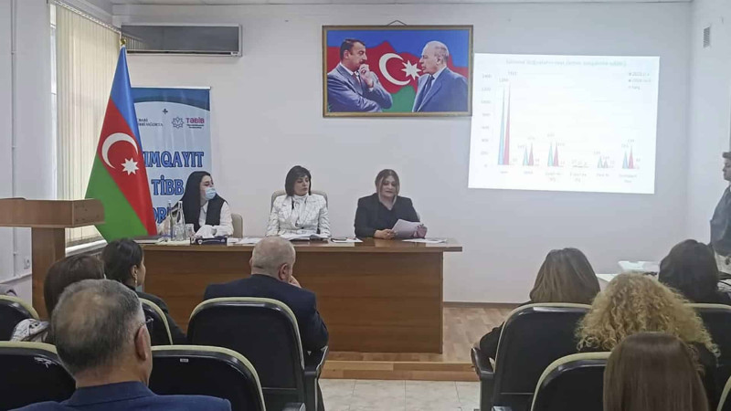 Sumqayıtda ana və uşaq səhiyyəsinin göstəricilərinin statistik təhlili aparılıb