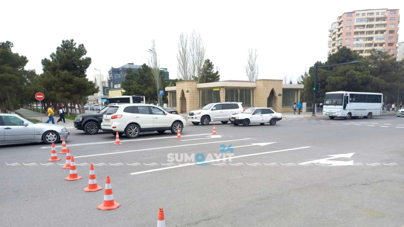 Lüdviqshafen parkının ətrafında nişanlanma xətləri yenilənir
