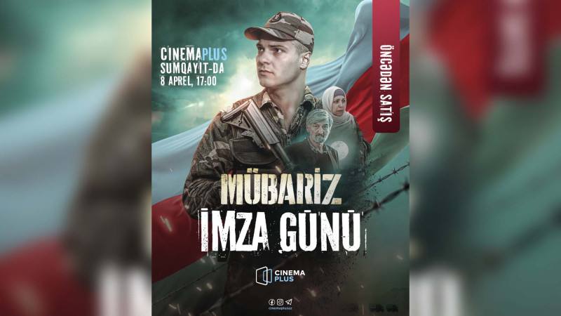 Mübariz İbrahimovun həyatından bəhs edən filmin imza günü keçiriləcək