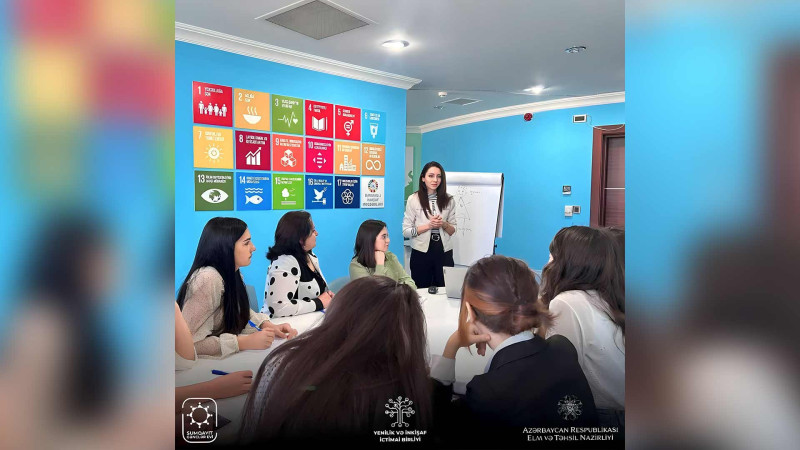 Sumqayıt Gənclər Evində gender bərabərliyi mövzusunda təlim keçirilib
