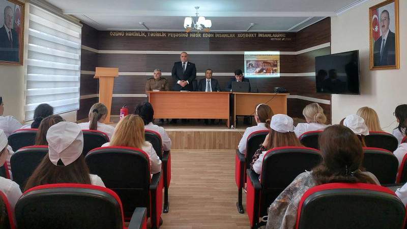 Sumqayıt Tibb Kollecində FHN-in təlimi təşkil olunub