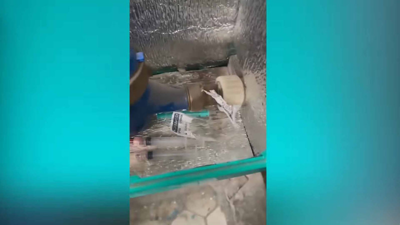 Sumqayıt: 45-ci məhəllədə narkomanlar bloklara yığışırlar