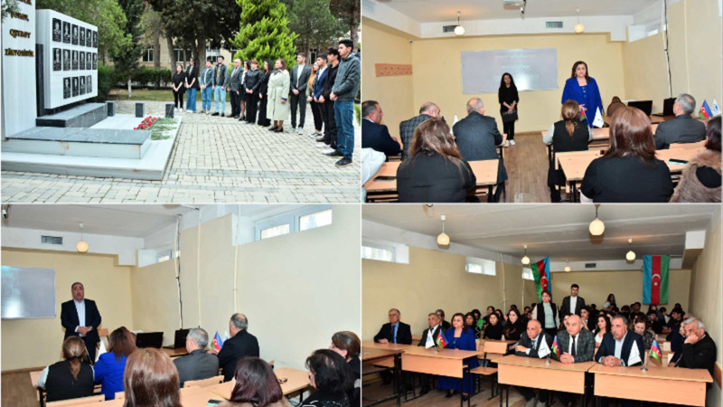 SDU-da şəhid məzunun xatirəsi yad olunub