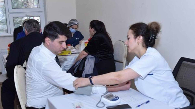 Ümummilli liderin 100 illiyi çərçivəsində qanvermə aksiyası keçirilib