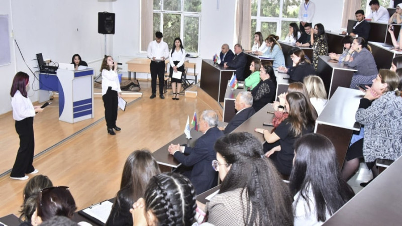 Sumqayıtda tələbələrə rəqəmlərin sirrindən danışılıb