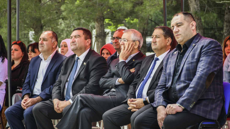 Sumqayıtda təhsil ocağı şahmat seansı təşkil edib