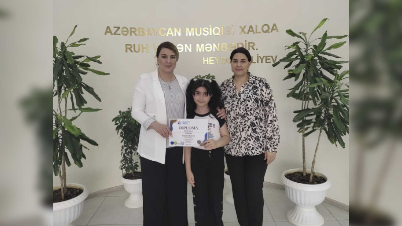 Sumqayıtlı kiçik musiqiçi İspaniyada 2-ci yer tutub