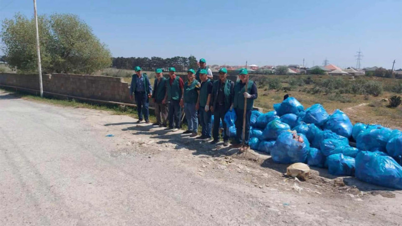 Yaşıldərə və “BTZ bağları” tullantılardan təmizlənib