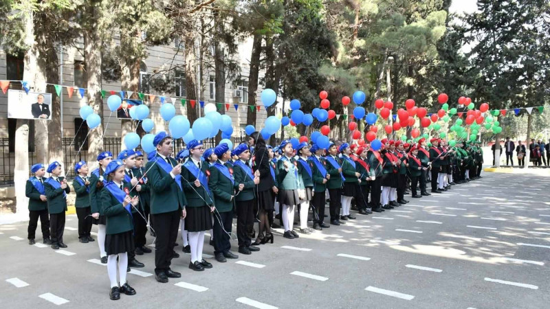 Sumqayıtda Gənc Heydərçilər sırasına qəbul tədbiri keçirilib