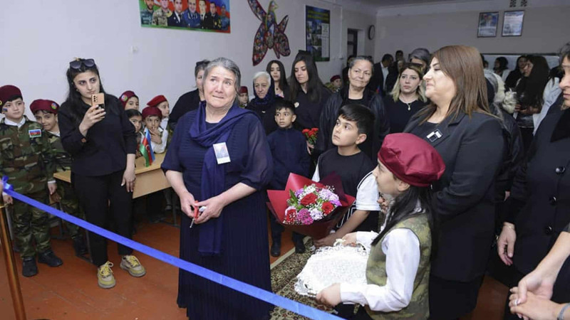 Sumqayıtda 4 sinif otağına şəhidlərin adları verilib