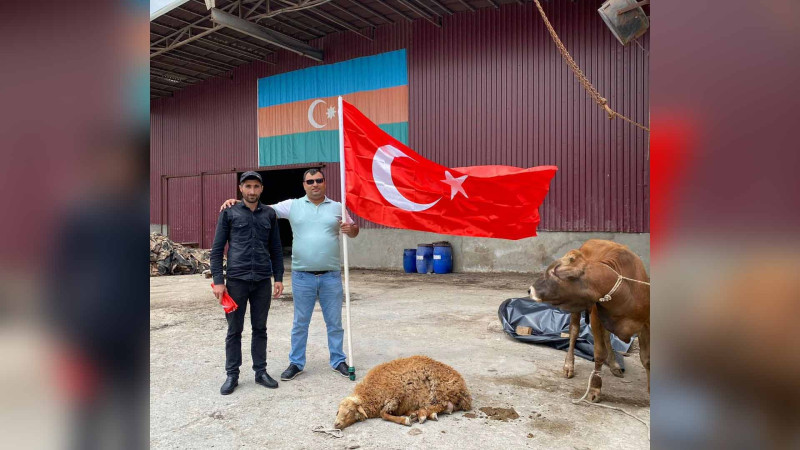 Ərdoğanın prezident seçilməsi münasibətilə Sərvər qurban kəsdirib