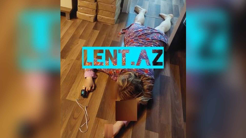 Öldürülən tanınmış həkimin hadisə yerindən fotoları yayılıb