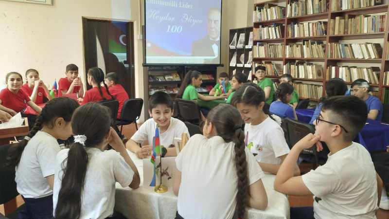 Məktəblilər arasında viktorinanın qalibləri müəyyənləşib