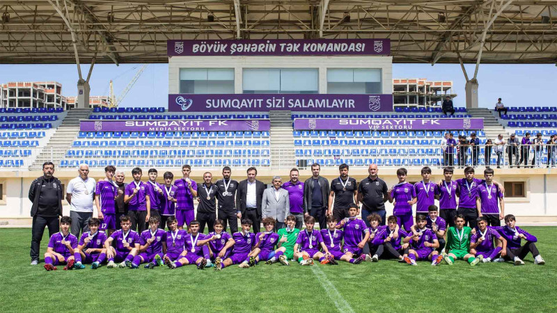“Sumqayıt” FK U-17 liqaya 3-cü pillədə yekun vurub