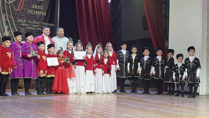 Sumqayıtın rəqs qrupu Olimpiadada qalib seçilib
