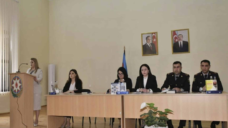“Erkən nikah”, ”Məişət zorakılığına və insan alverinə qarşı mübarizə mövzusunda tədbir təşkil olunub