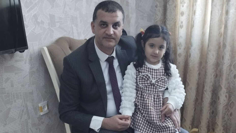 Şəhid Qəzənfər Mütəllimovun qızı doğum günündə ziyarət edilib
