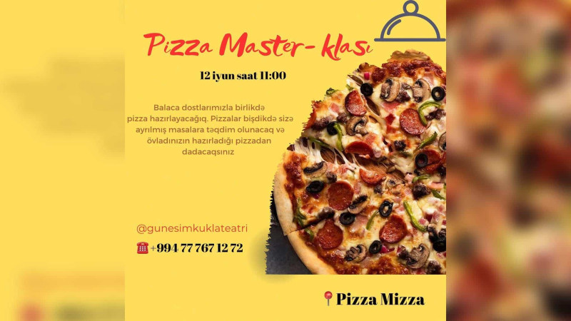 Uşaqlar üçün kulinar master-klas təşkil olunacaq