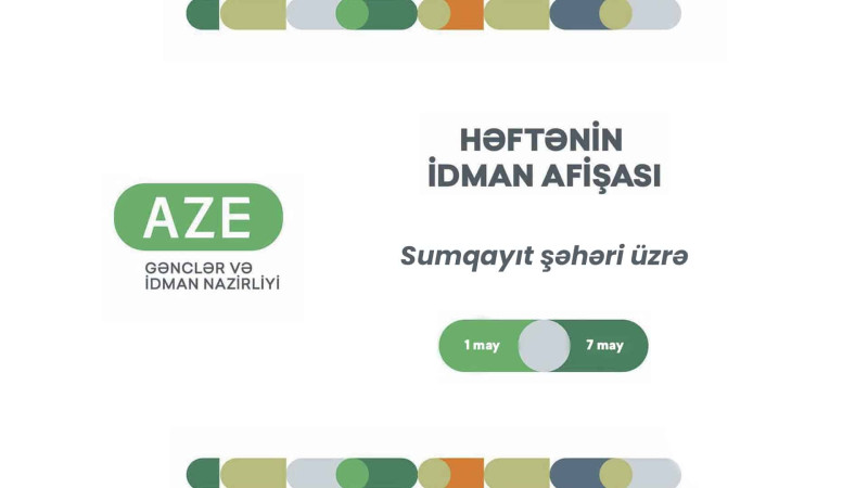 Sumqayıtda keçiriləcək idman tədbirlərinin cədvəli