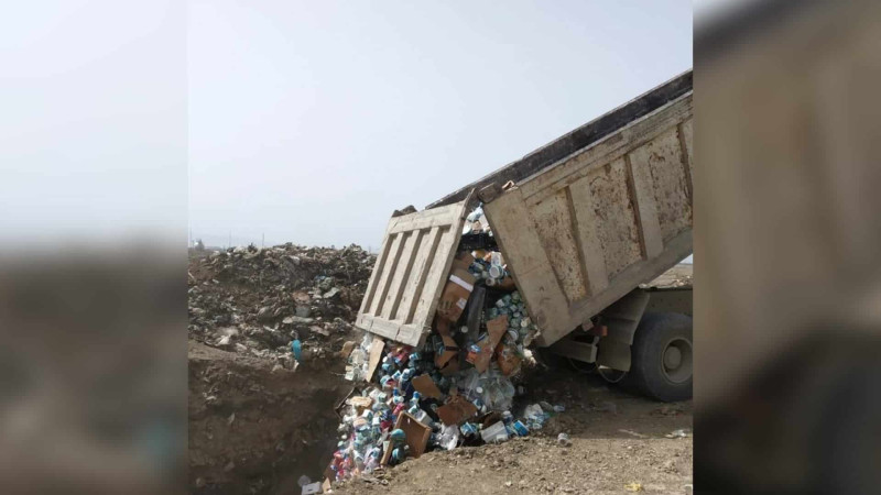 Sumqayıtda 33 ton süd məhsulu utilizasiya edilib
