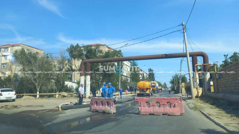 Çerkassı küçəsində hərəkət məhdudlaşdırılıb