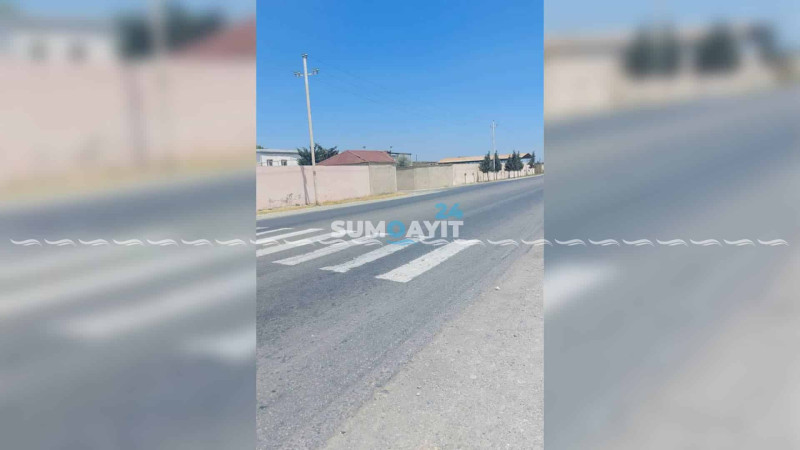 Sürücülər piyada keçidinə məhəl qoymurlar
