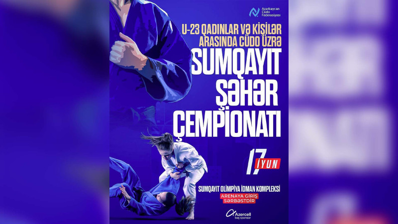 Cüdo üzrə Sumqayıt birinciliyi təşkil olunacaq