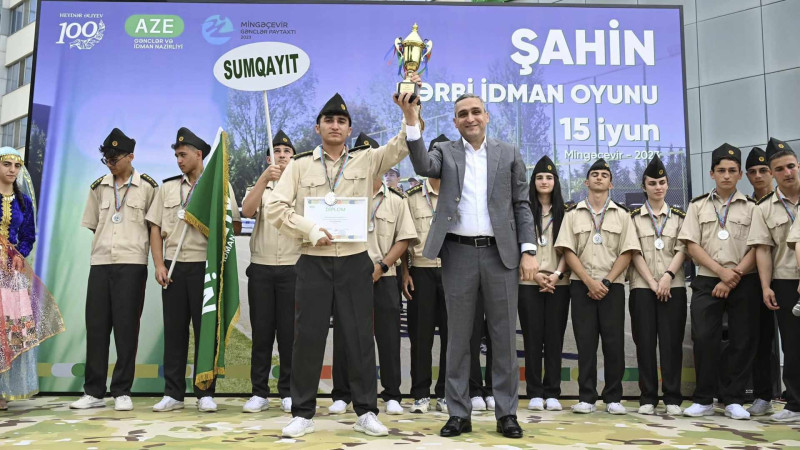 “Sumqayıt” “Şahin” hərbi-idman oyunlarının ikincisi olub