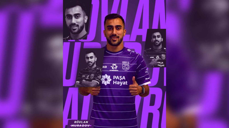 “Sumqayıt” futbol klubu Rövlan Muradovu transfer edib