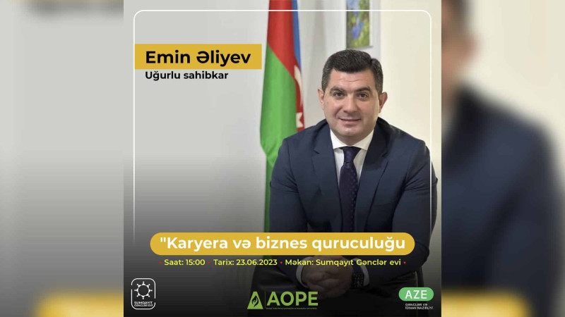 Karyera və biznes quruculuğu adlı seminar təşkil olunacaq