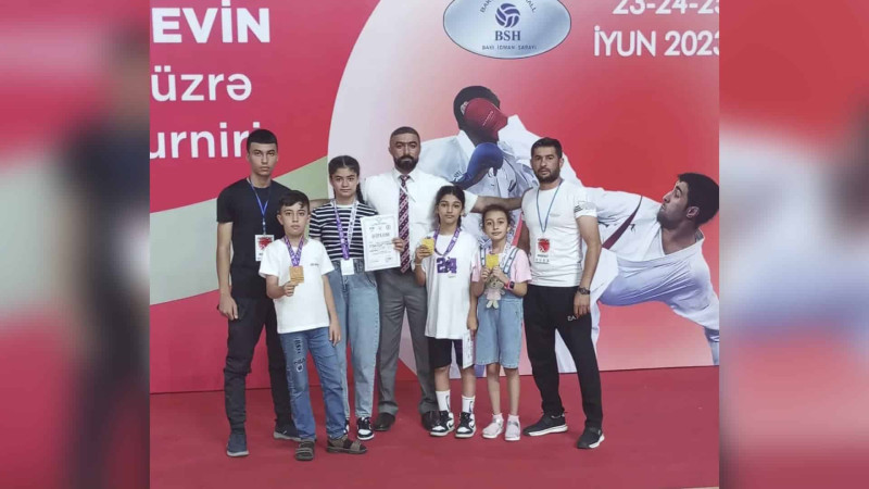 İdmançılarımız karate üzrə çempionatda uğur əldə ediblər