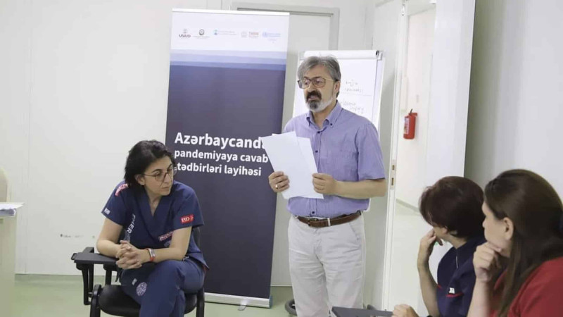 Sumqayıtda tibb işçiləri üçün təlim keçirilib