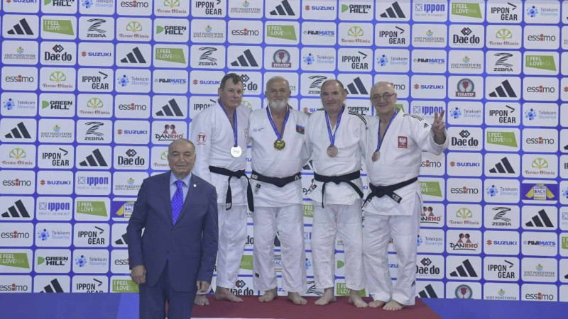 Usta cüdoçu Fərhad Rəcəbli 9 qat Avropa çempionu oldu