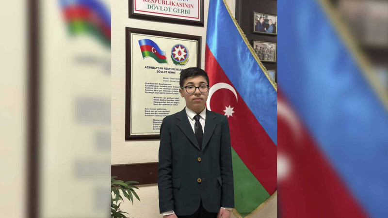 Beynəlxalq riyaziyyat olimpiadasında şagirdimizin uğuru