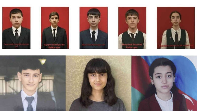 Zəkalı şagirdlərimiz RFO-nun medalçıları olublar