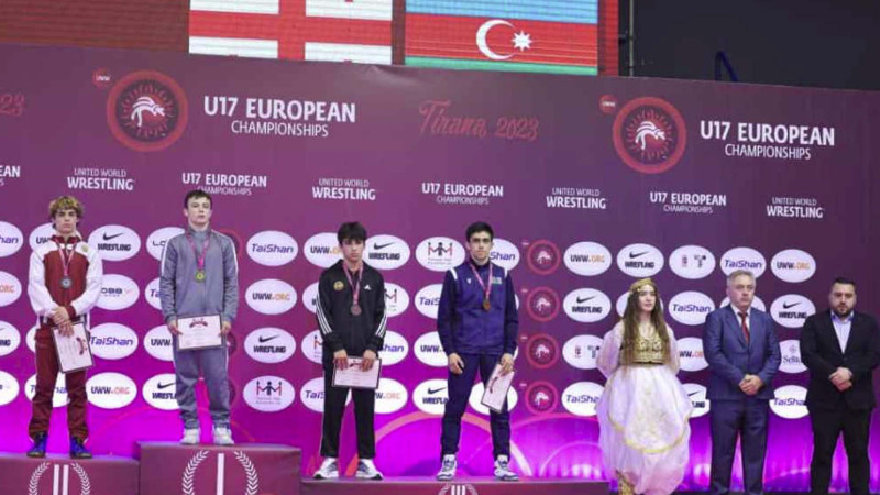 Güləşçimiz Avropa çempionatının bürünc medalına sahib olub
