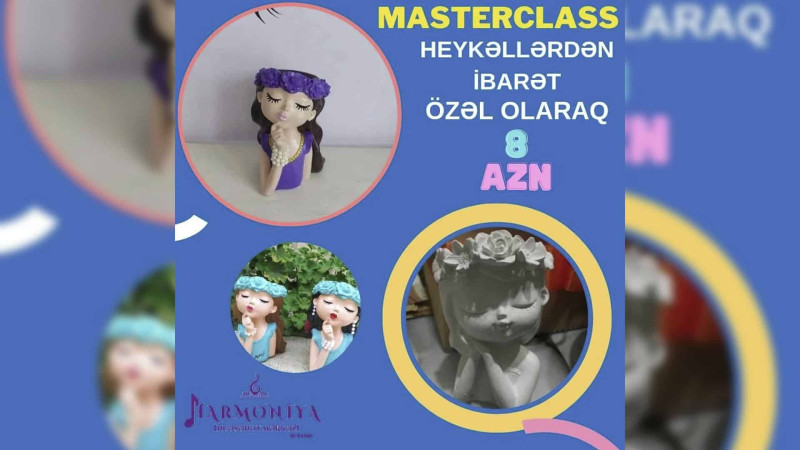“Harmoniya” İncəsənət Mərkəzində ustad dərsi təşkil olunacaq